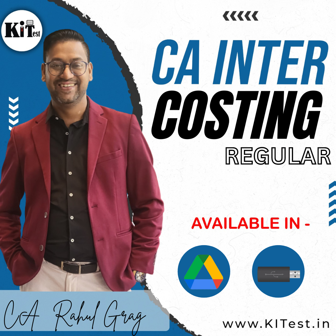 CA Inter Costing New Syllabus Regular Batch CA Rahul Garg
