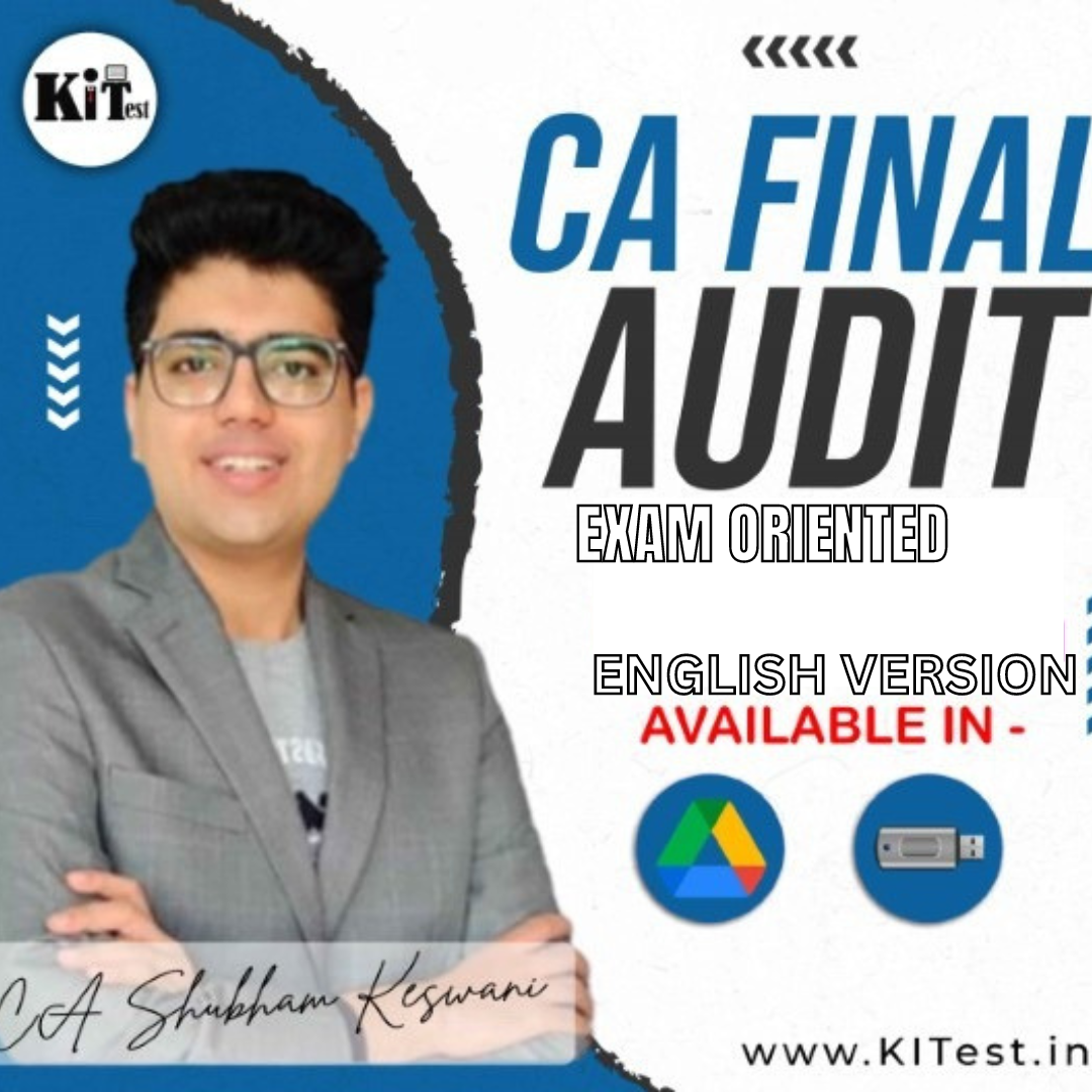CA Final Audit Full English Exam Oriented Batch By CA Shubham Keswani 