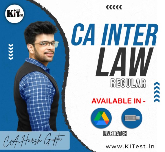 CA INTER LAW Revisionary by CA Harsh Gupta