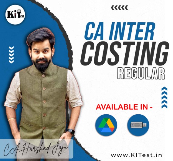 CA Inter Costing Regular Batch New Syllabus By CA Harshad Jaju