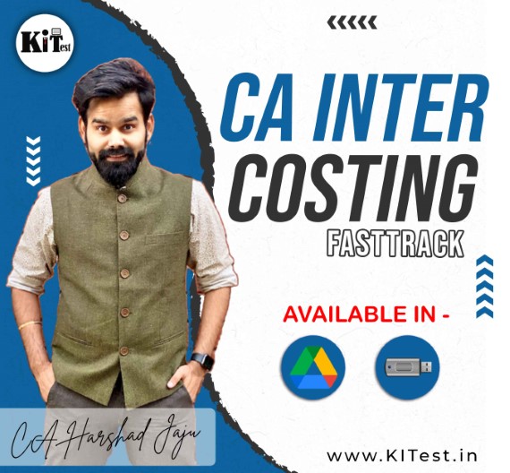 CA Inter Costing Fasttrack Batch By CA Harshad Jaju