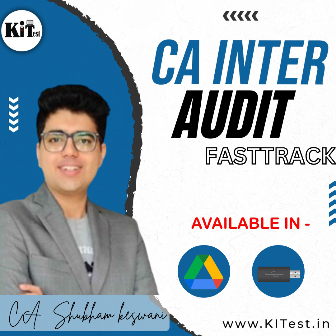 CA Inter Auditing and Ethics Fastrack Batch New Syllabus By CA Shubham Keswani